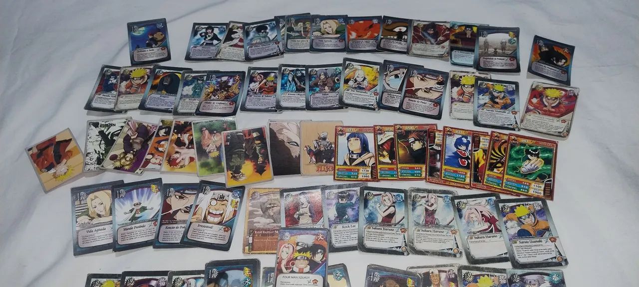 Lote 90 Mini Cards Naruto Shippuuden  - Foto 3
