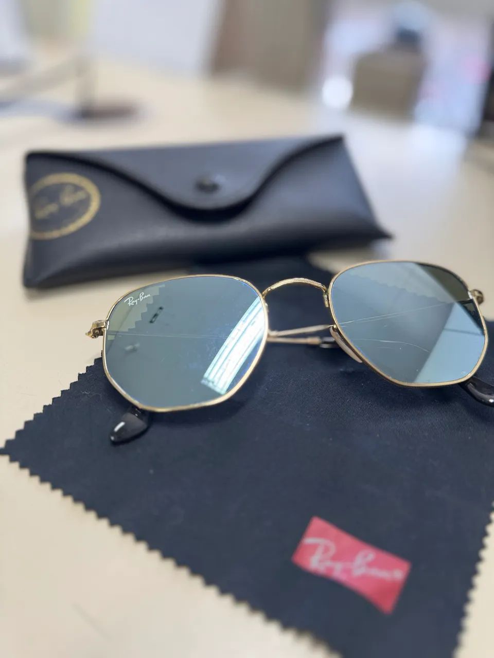 ÓCULOS RAY BAN HEXAGONAL - ORIGINAL - Foto 2