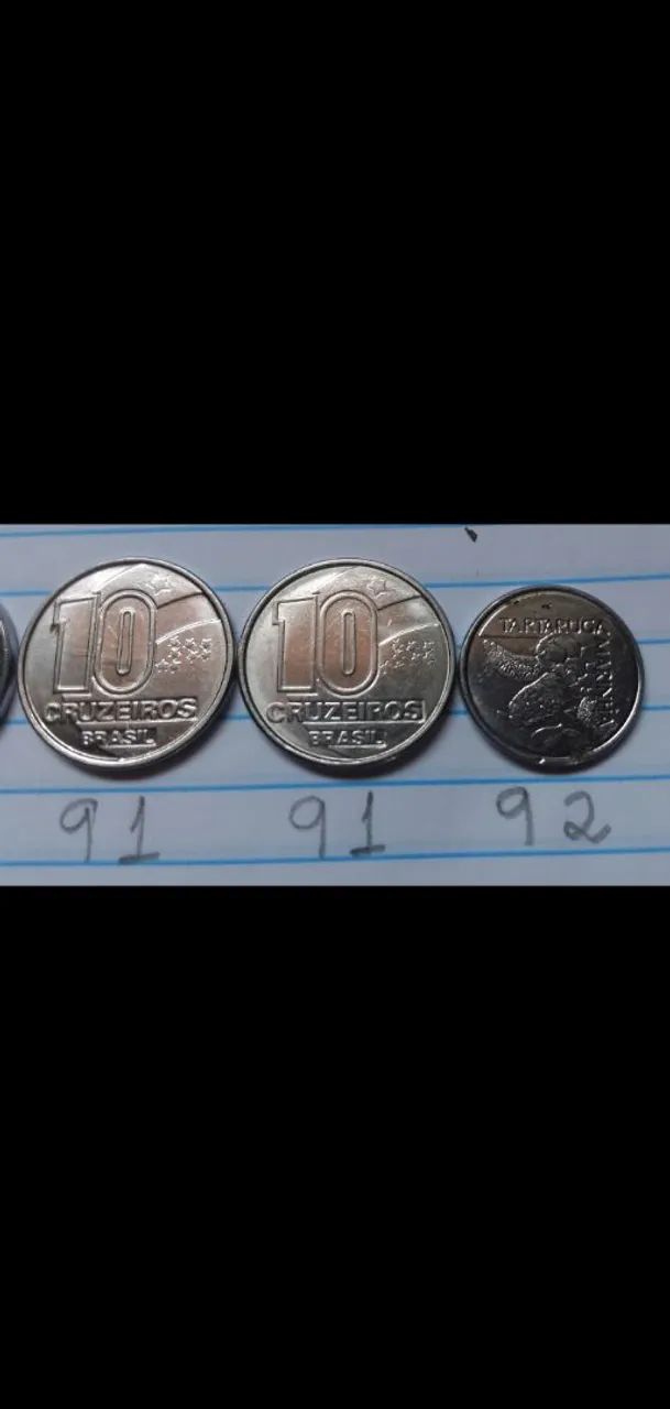 Moedas Antigas do Brasil 