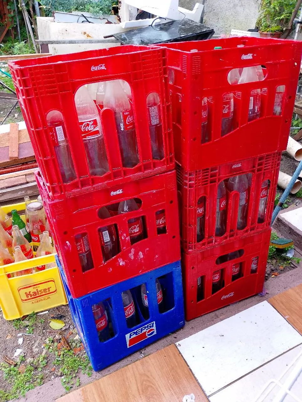 Vasilhames, garrafas coca retornável vidro 1L - Foto 4