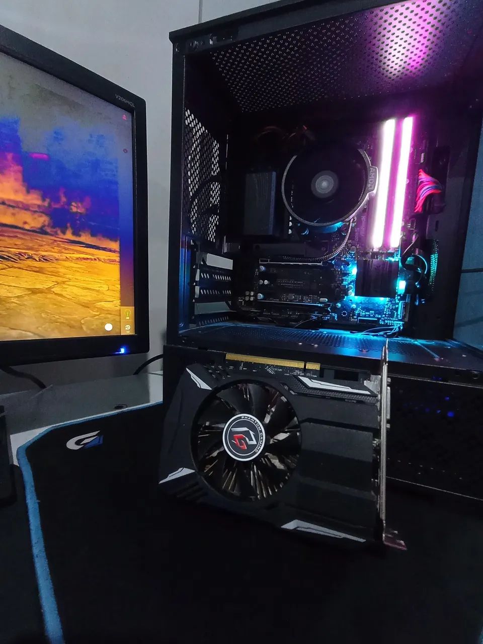 Placa de vídeo ASRock RX 550 