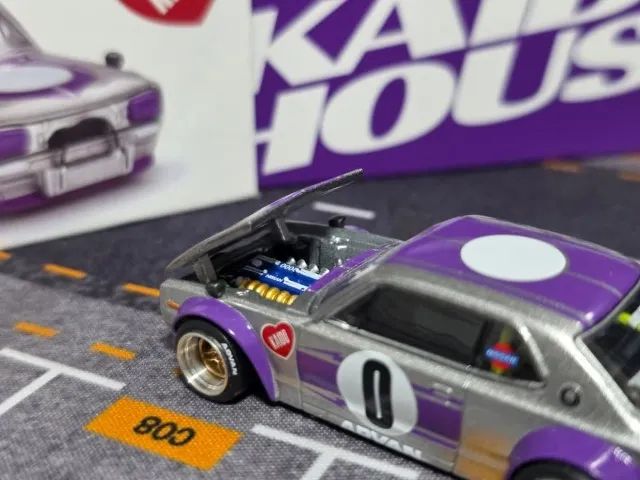Nissan Skyline 2000-GTR - MiniGT Kaido House - Foto 2