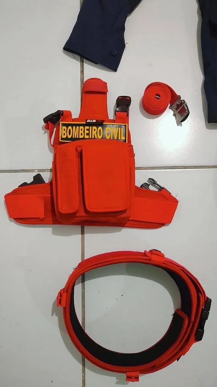 Kit de bombeiro civil masculino. - Foto 4