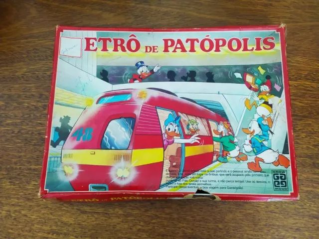 Jogo de Tabuleiro Metro de Patópolis