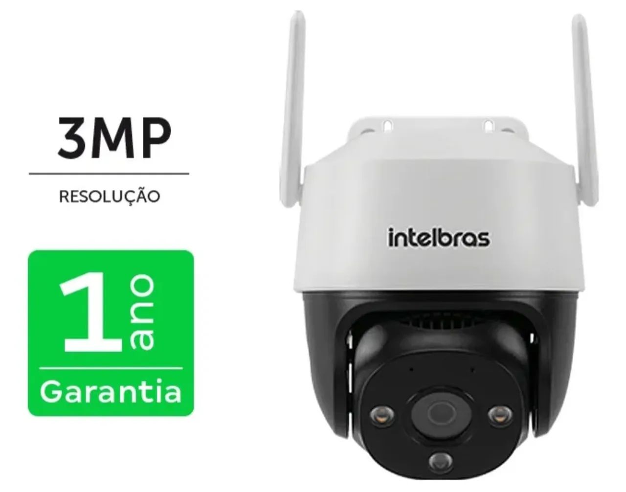 Camera wifi im7 intelbras, instalado
