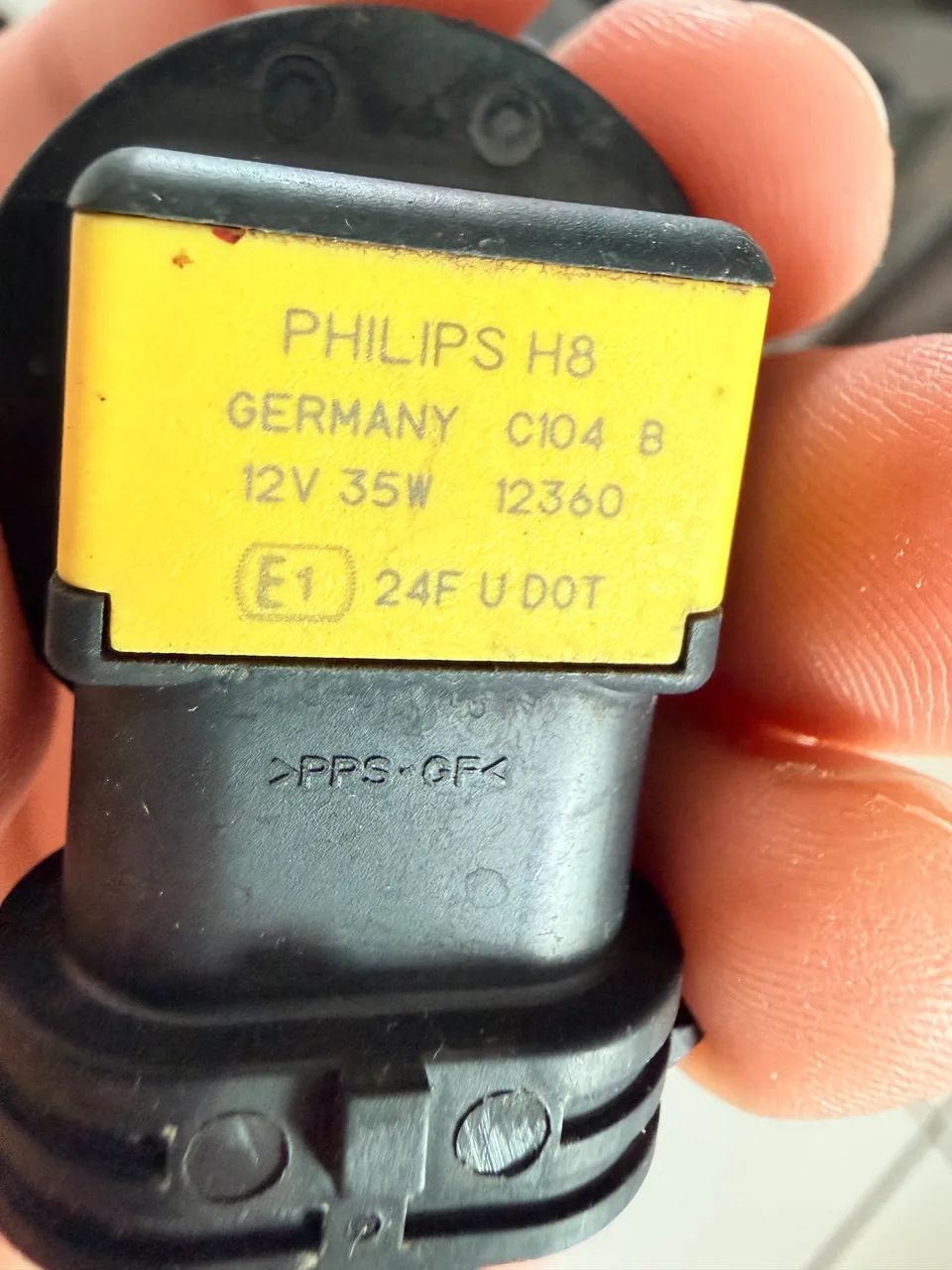 Par de lâmpada Philips H8 35W  - Foto 3