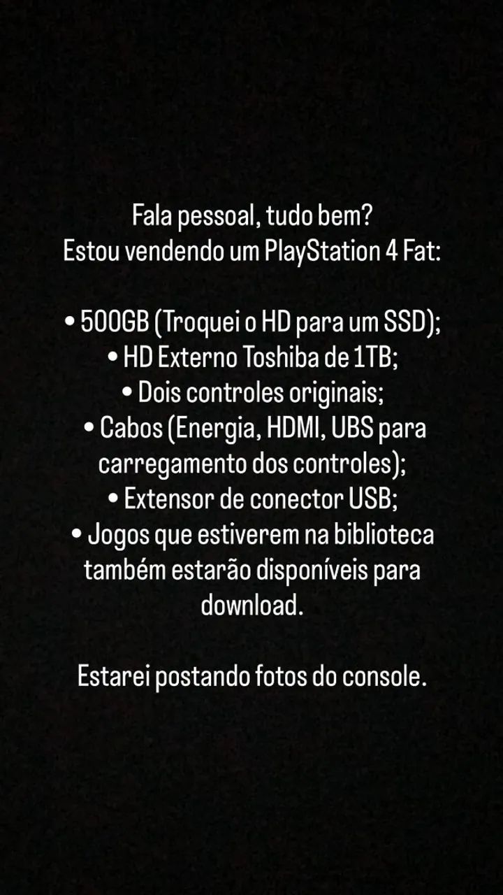 Playstation 4 Fat - Usado - Foto 2
