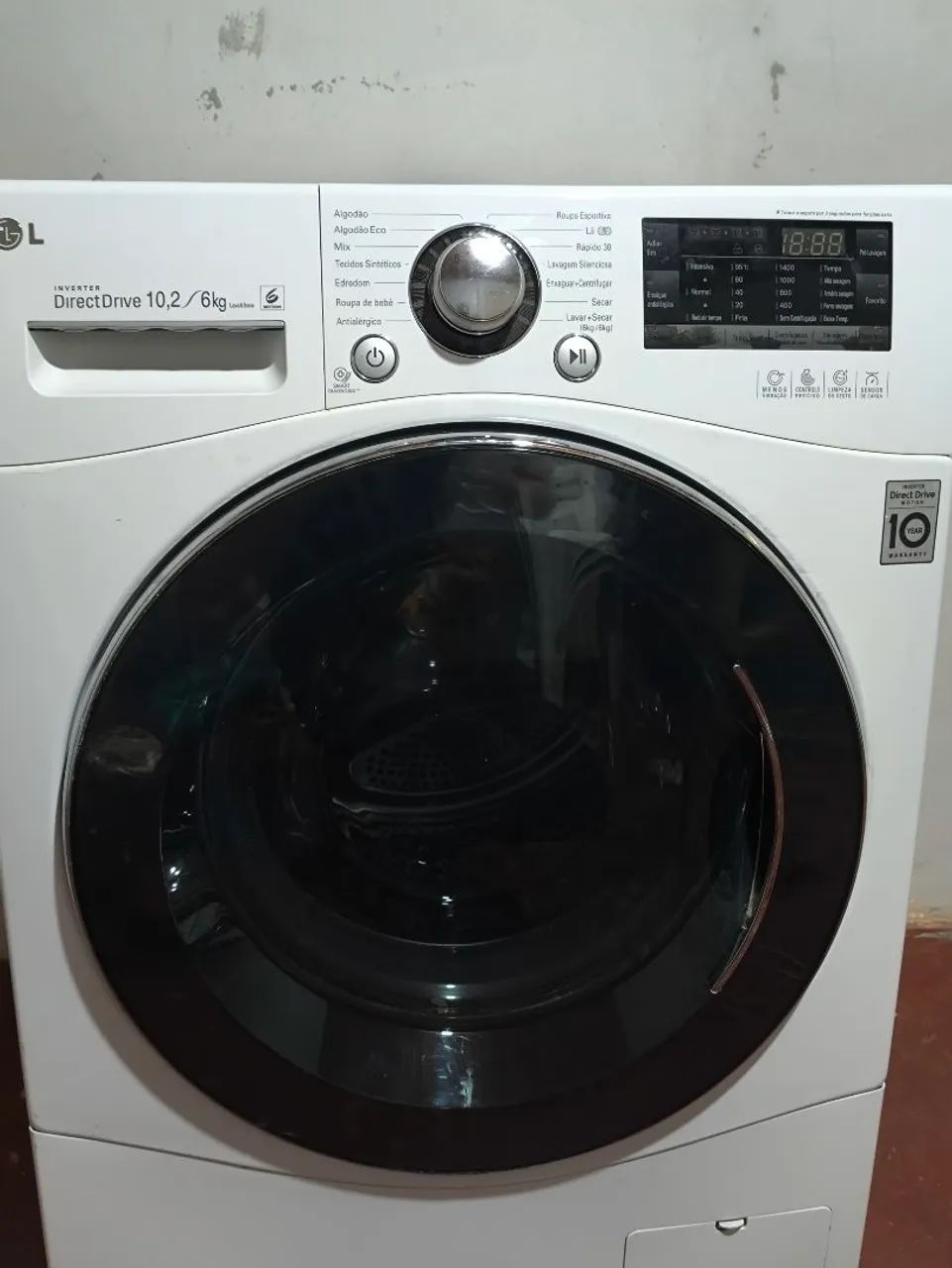 Lava e seca LG 10,2 Kg
