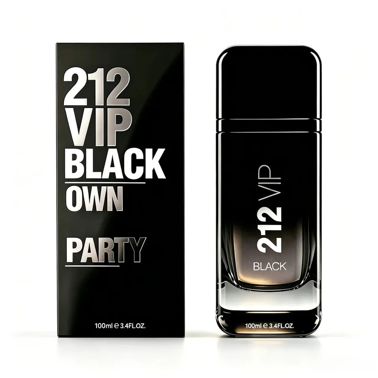 Perfume 212 VIP Black Masculino 100 ml  - Foto 2