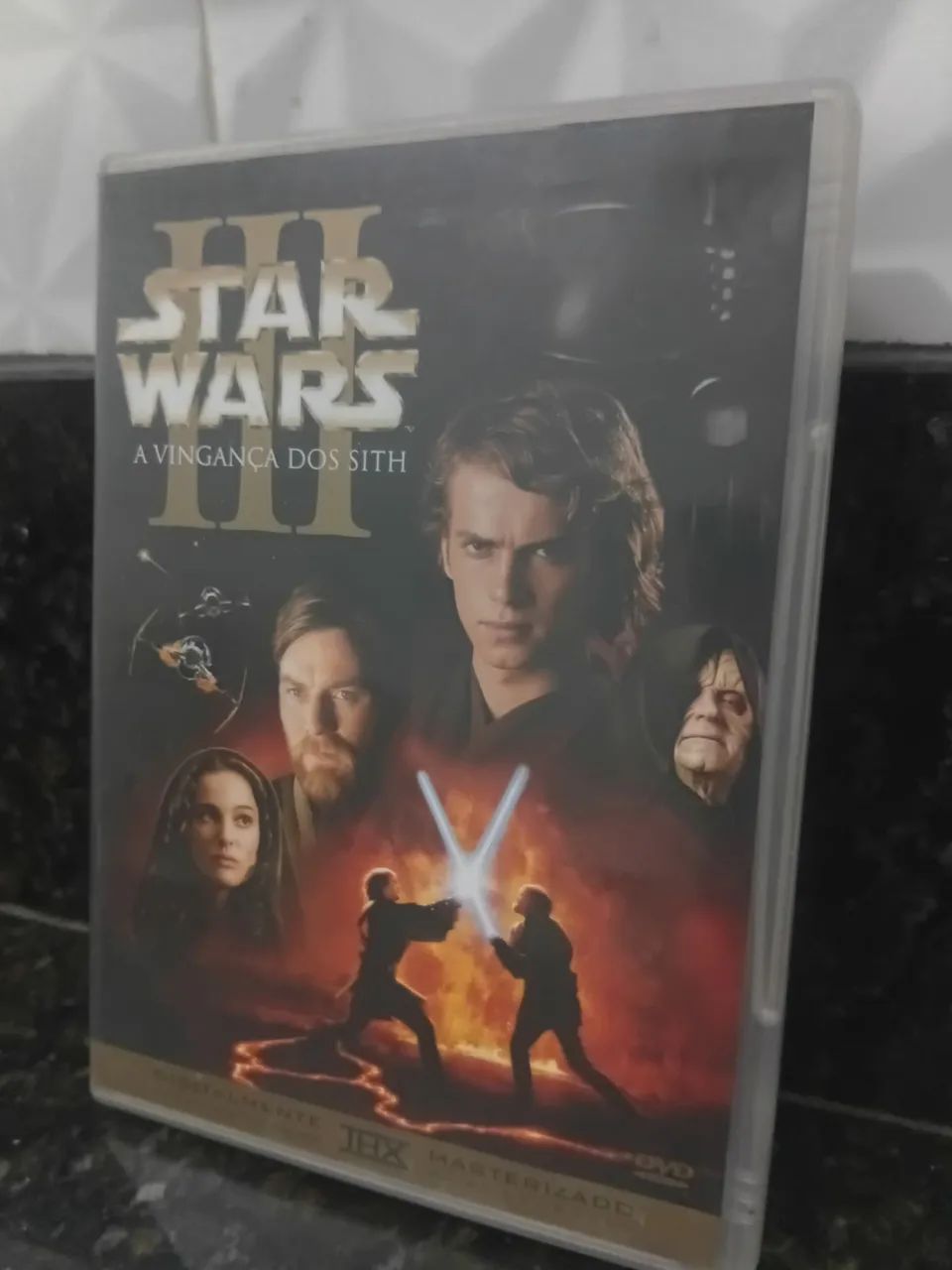 DVD Star wars episódio 3 Dublado