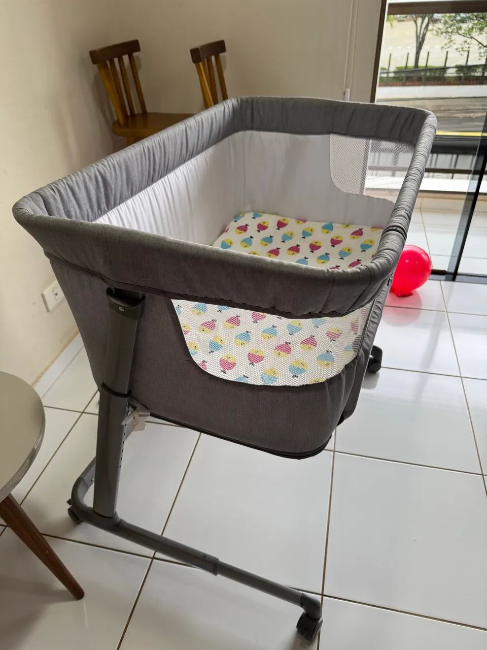 Berço acoplado cama 