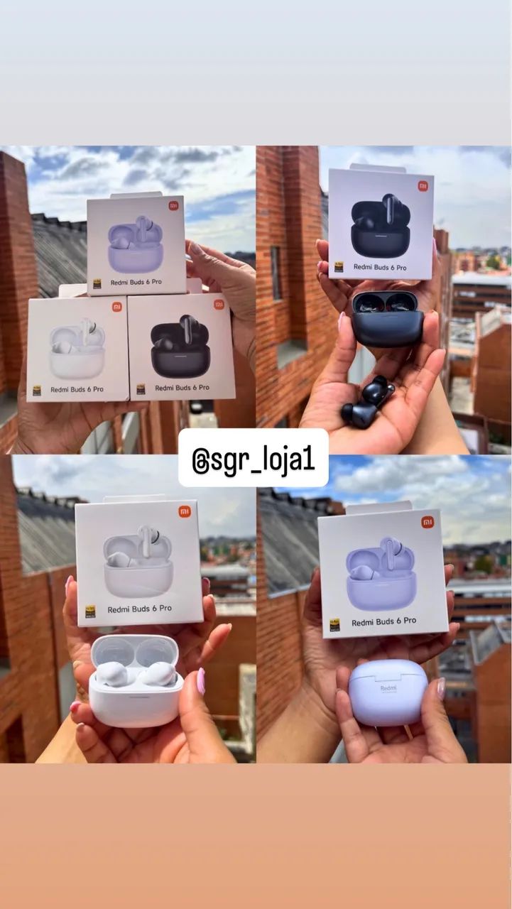 Redmi Buds 6 Pro Global Pronta Entrega 