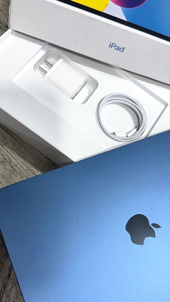 iPad 128gb azul com garantia Apple até Maio 2027 - Foto 3