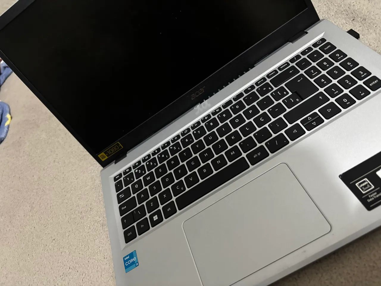Notebook aspire 3 i3