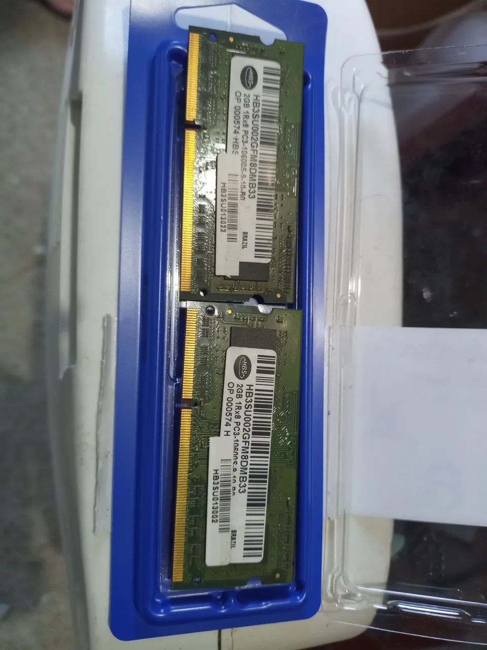 Memória ddr3 para notebook 3x 2gb