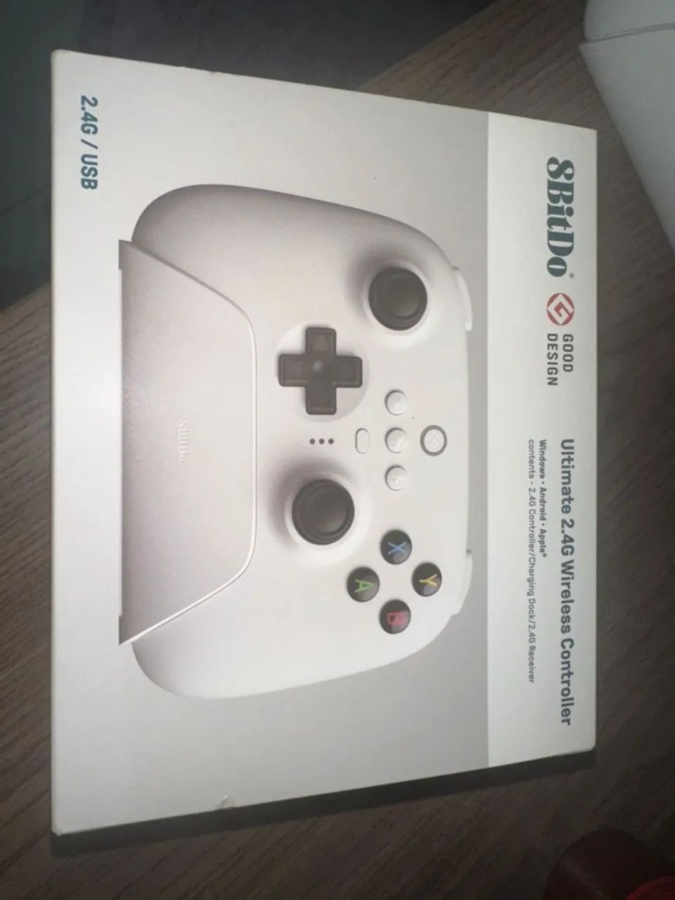 Controle 8 bit do ultimate branco usado sem drift - Foto 3