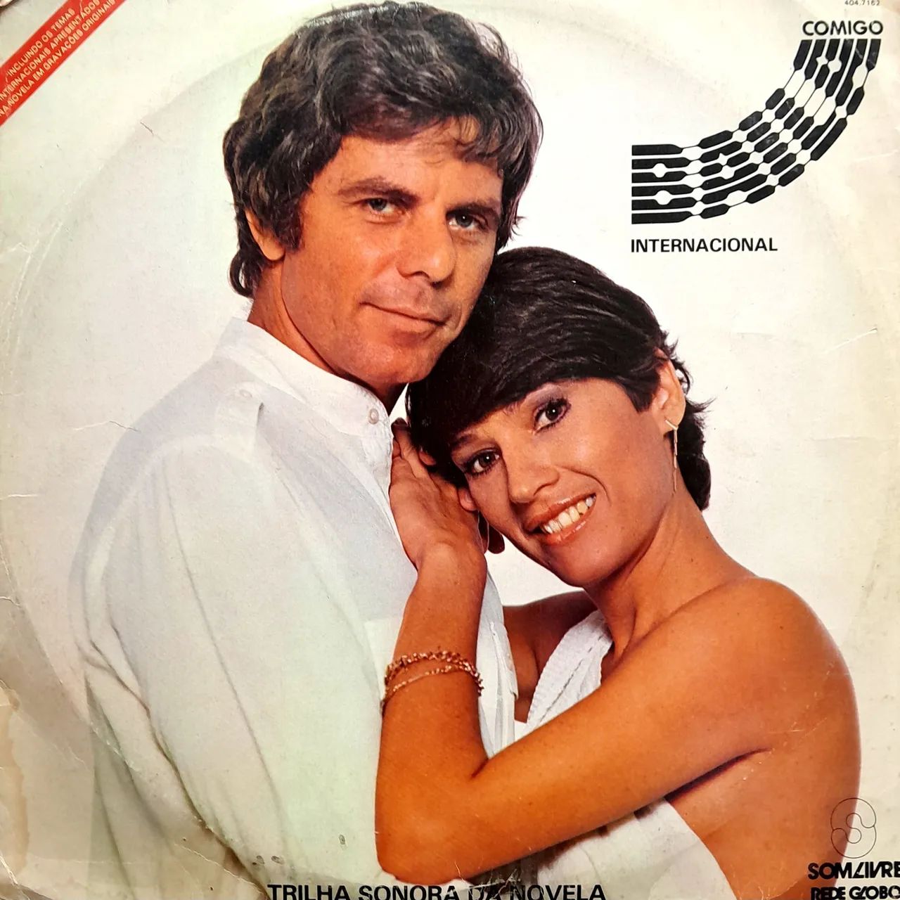 LOTE COM 4 LP'S DE NOVELA 