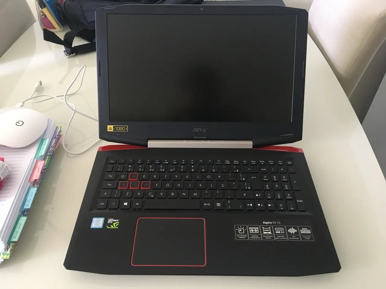 Notebook Acer Aspire VX15 i7