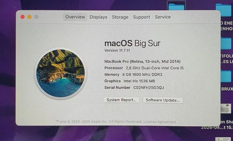 Apple Macbook Pro Retina 13.3 2014 Core I5 8gb Ram - Foto 4