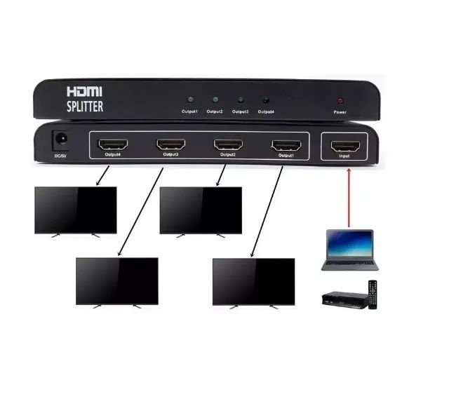 Splitter Hdmi 1X4 4K Tomate - Foto 3
