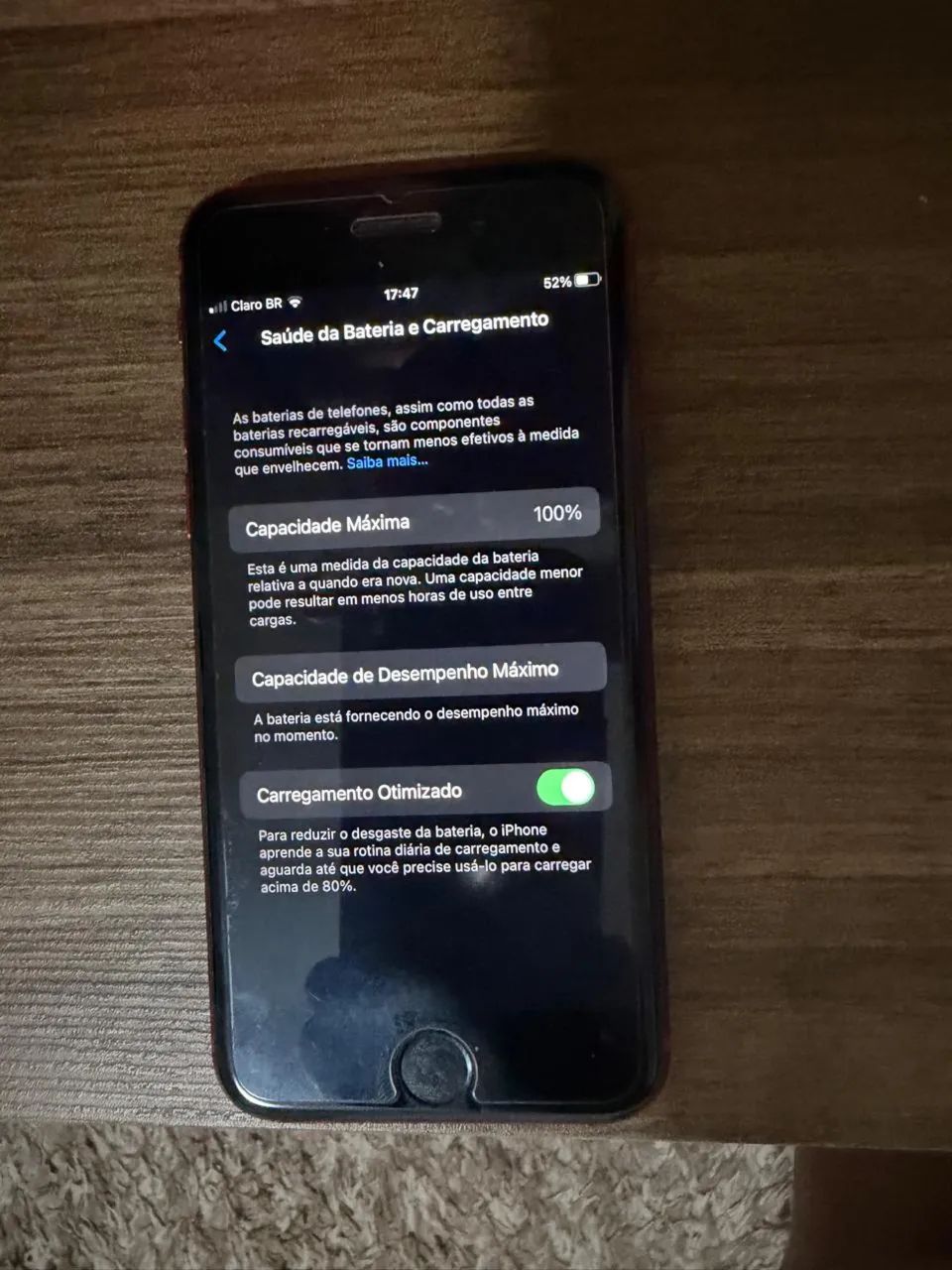 iPhone 8 vermelho