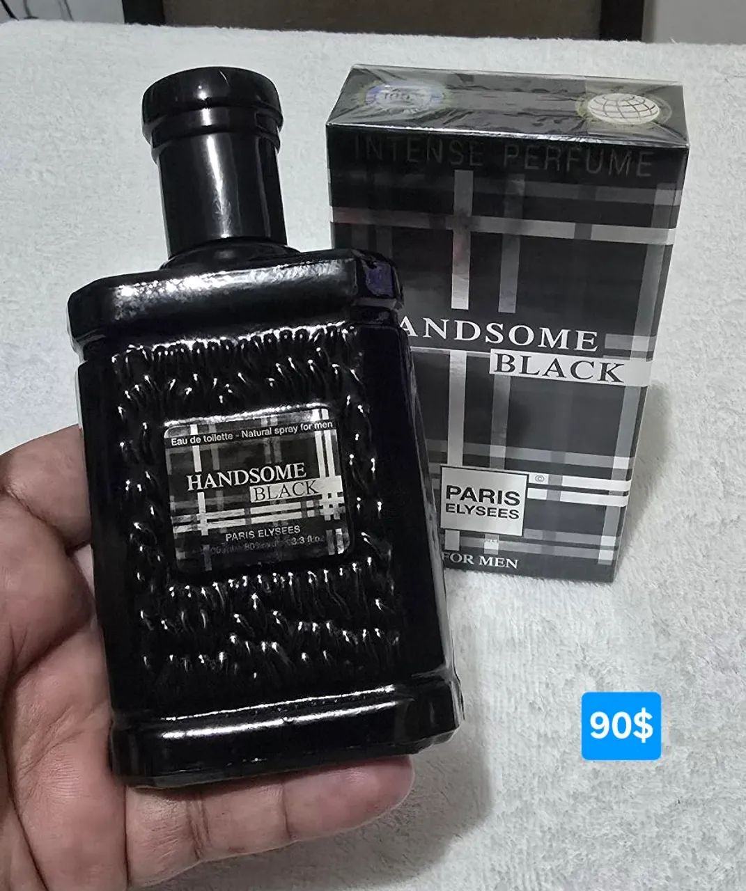 Perfume Handsome Black 100ml original 