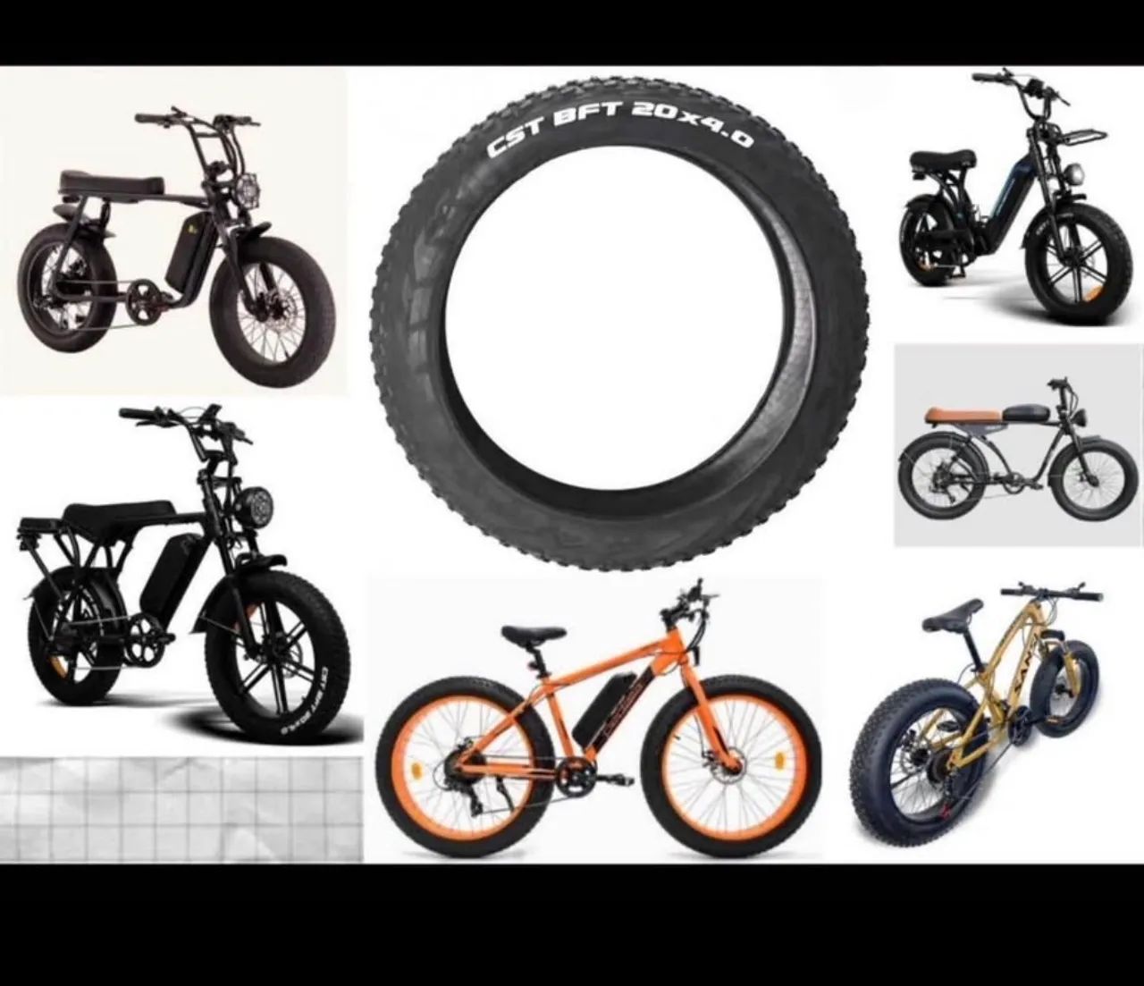 Pneu Bike elétrica 20x4.0