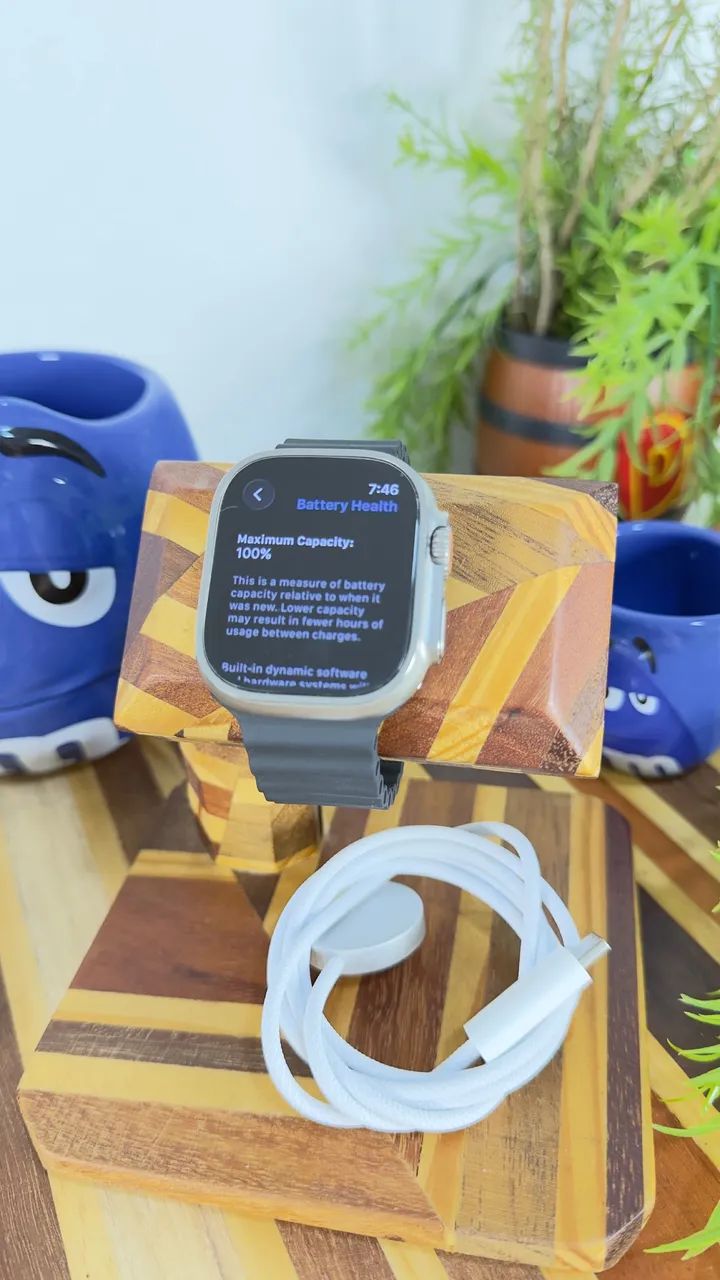647 - Apple Watch Ultra 3 com garantia  - Foto 2