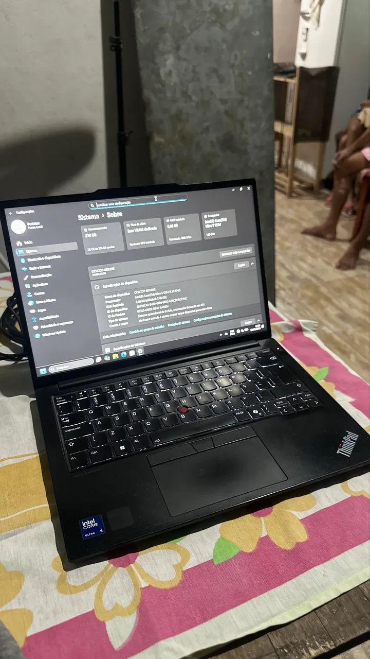 Notebook Lenovo thinkpad e14 gen 6 ultra 5 