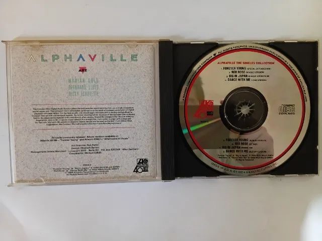 CD - Alphaville "Alphaville Singles Collection" Importado Usado - Foto 3