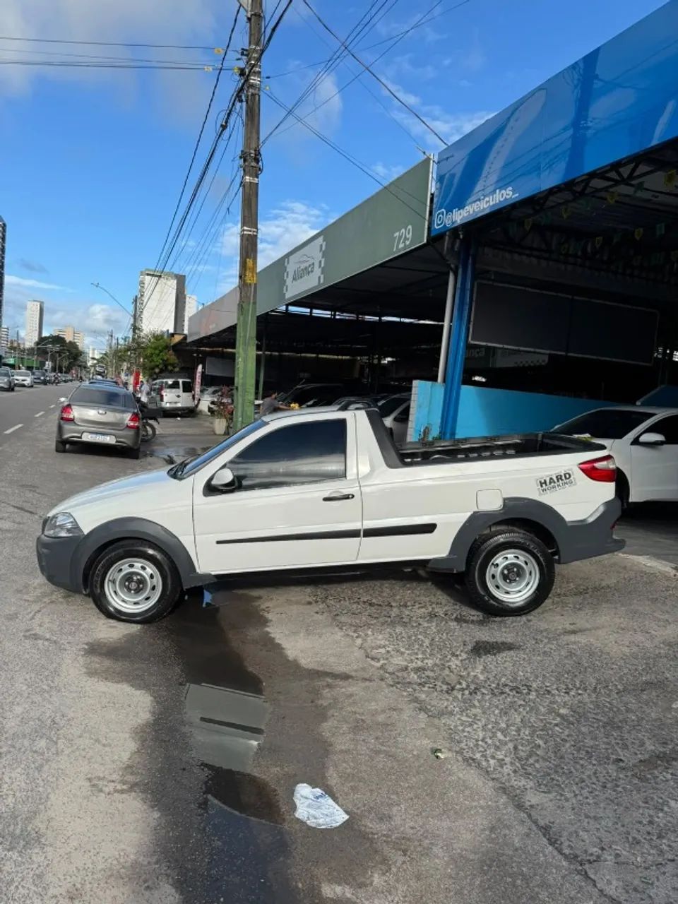 Fiat Strada Working Hard 1.4 Fire Flex 8V CS 2020 - Foto 3
