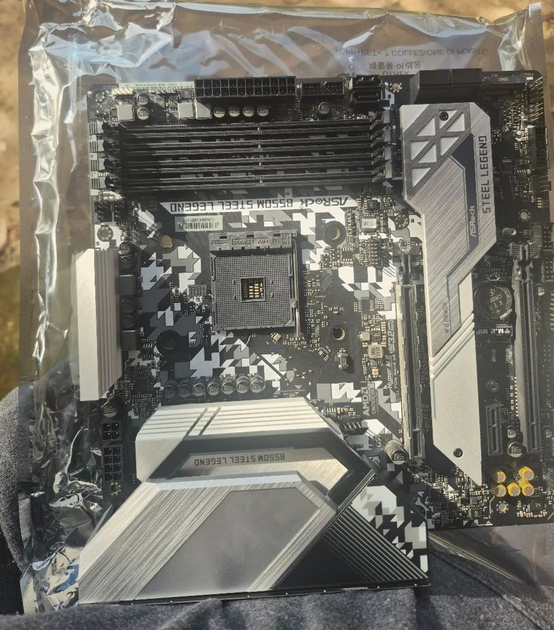 AsRock B550m STEEL LEGEND ( COM PROBLEMA E NÃO SEI QUAL) - Foto 3