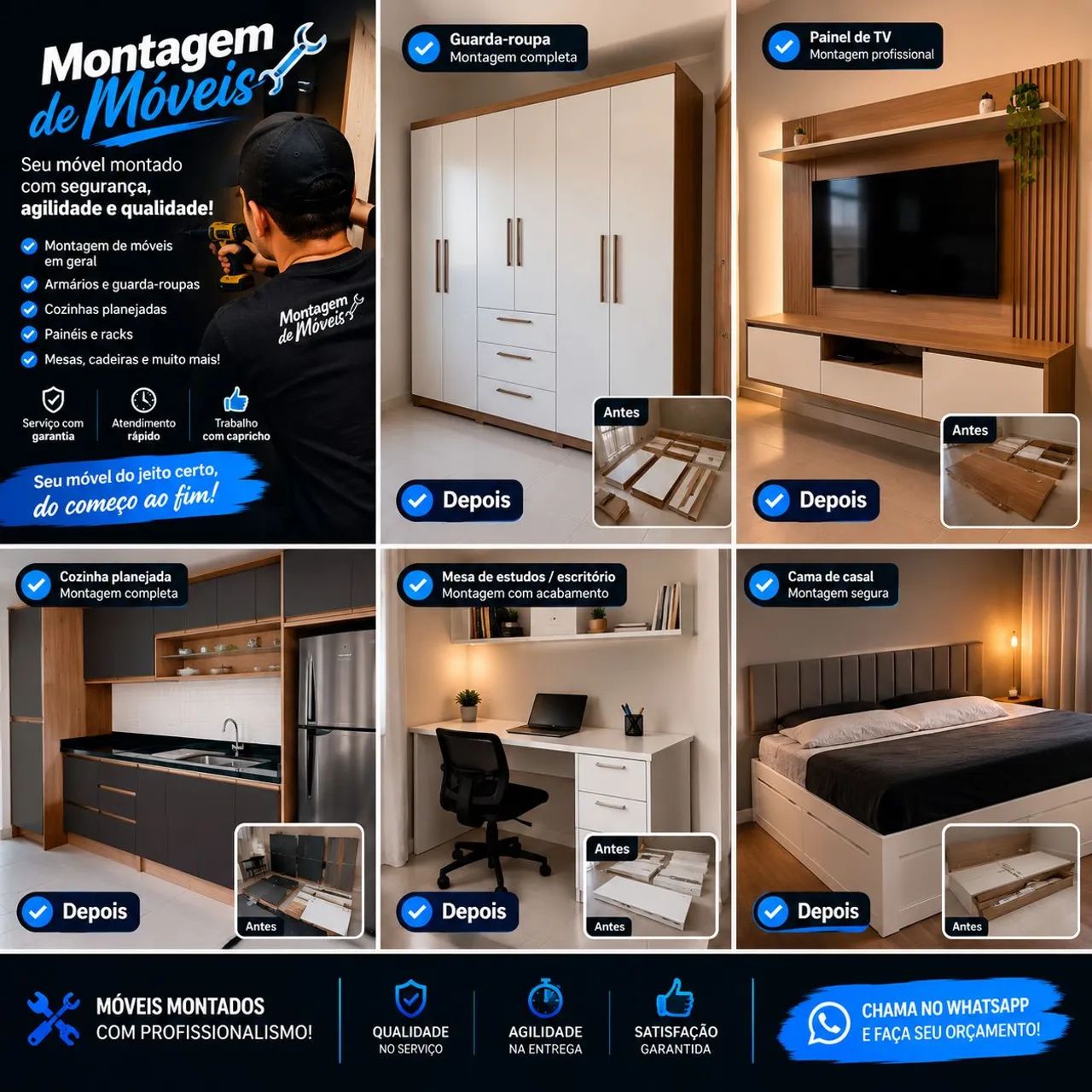 Montador de Móveis - Foto 2
