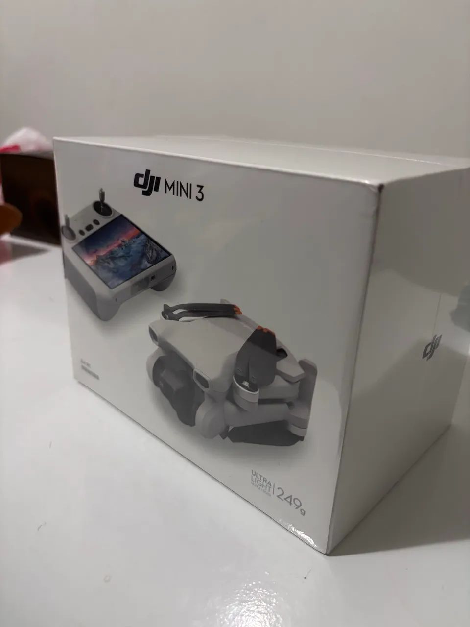 Drone dji mini 3 com tela 