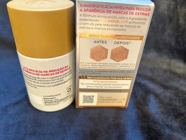nivea luminous 630® sérum óleo corporal antiestrias 100ml - Foto 5