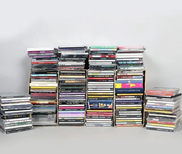 Lote de CDs, DVDs e Blu-ray Originais