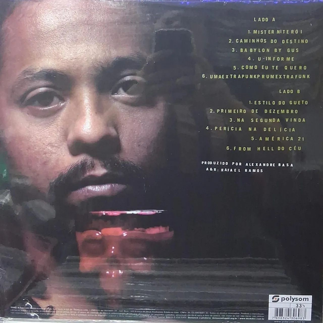 LP BLACK ALIEN NOVO - BABYLON BY GUS VOL1 - O ANO DO MACACO - Foto 2