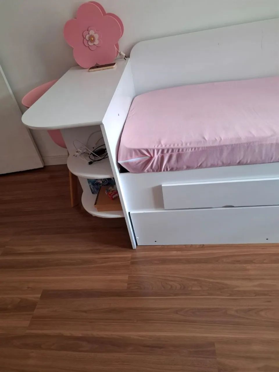 Cama Solteiro com Escrivaninha - Foto 4
