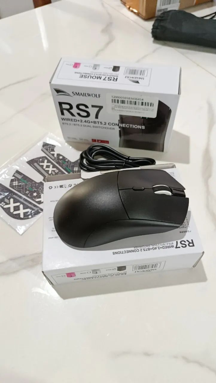 Mouse Gamer Smailwolf RS7 - Sensor Paw 3311 - Foto 4