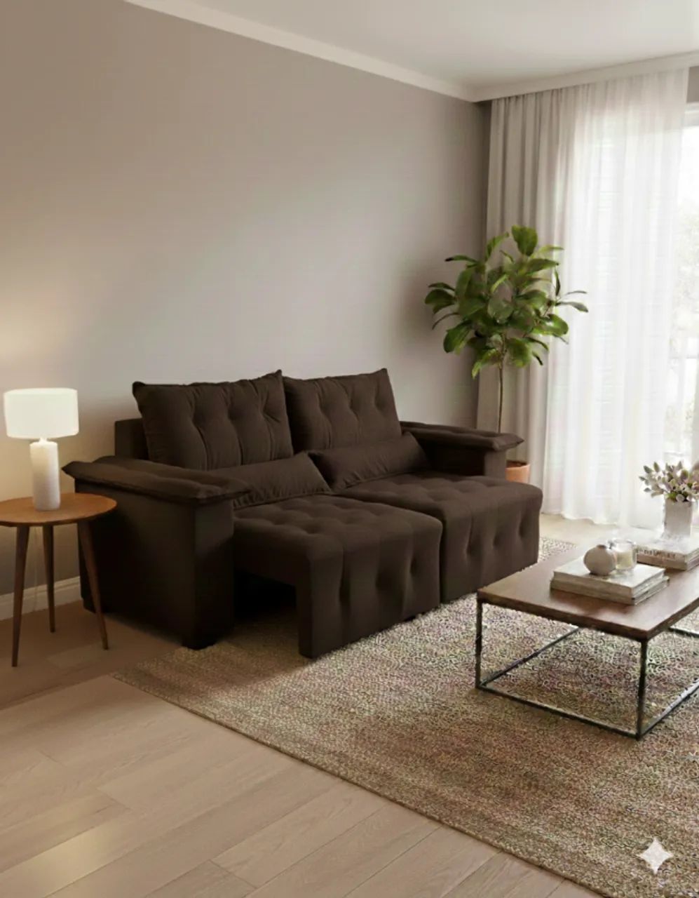 Sofá Boston ( Retrátil fixo )  - Foto 2