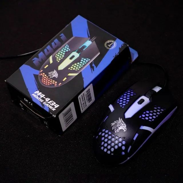 Mouse Gamer Multicolor 2400dpi M44j Kmex *ENTREGA GRÁTIS* - Foto 2