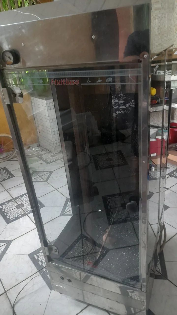 Maquina de assar frango e carne - Foto 4