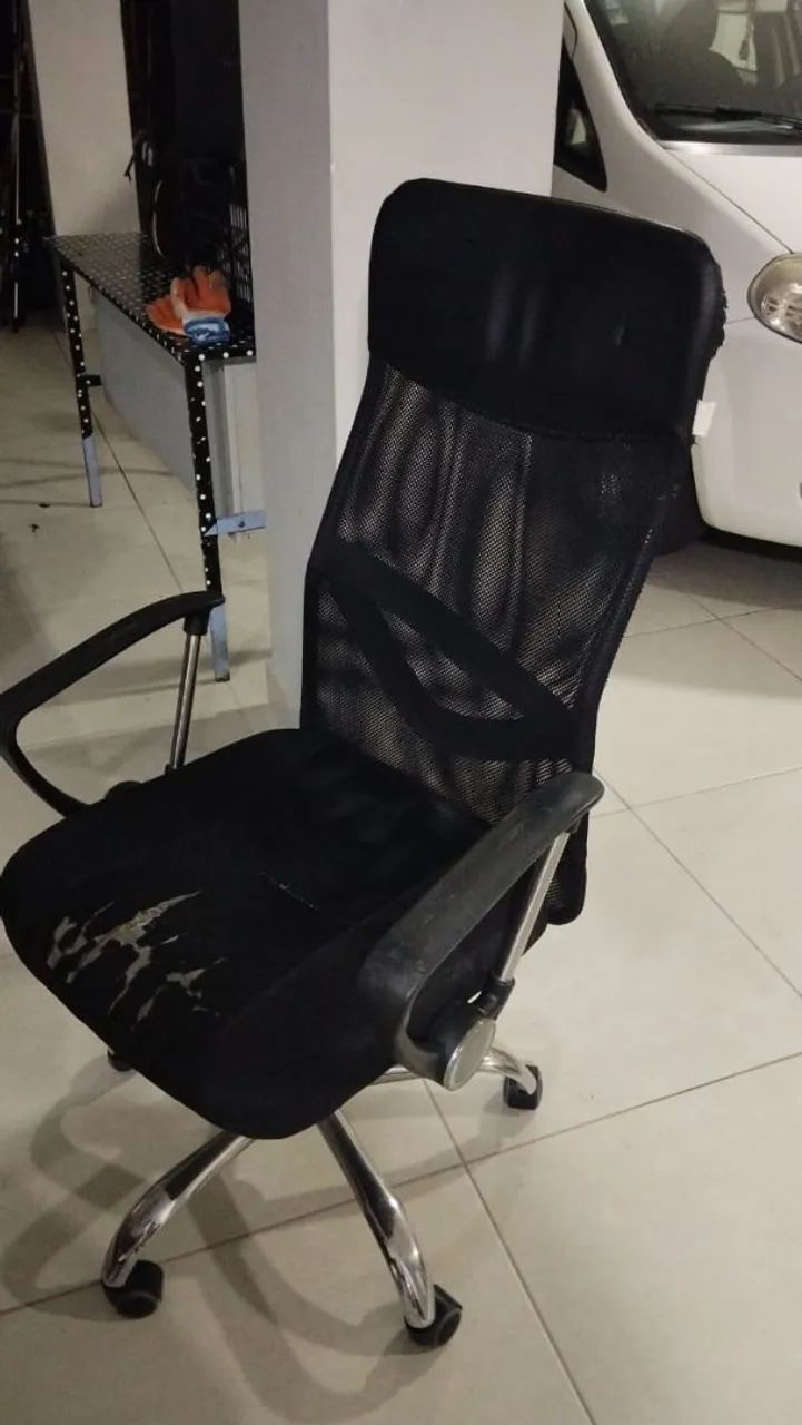 cadeira de escritório usada