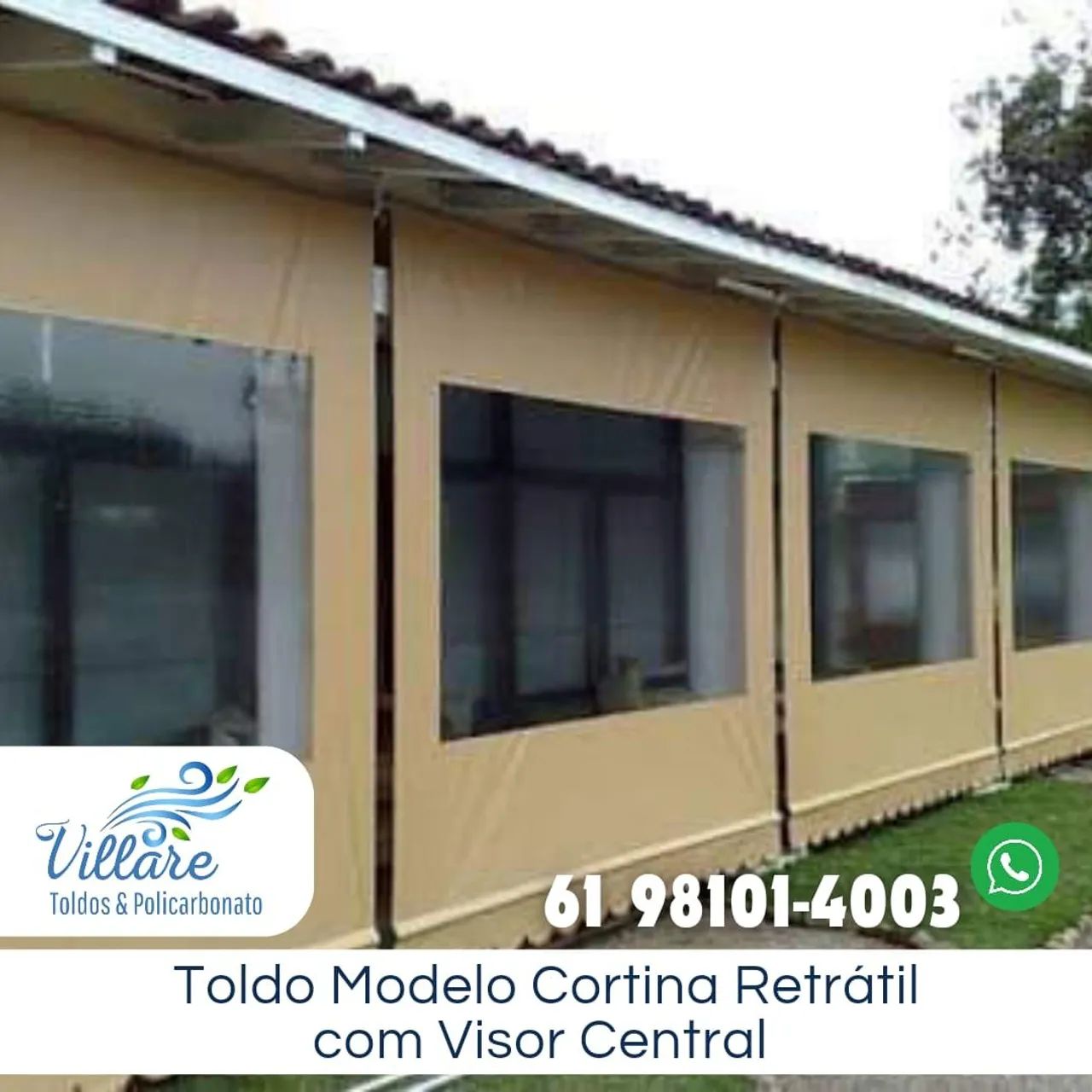 Toldo com Visor Central - Foto 5