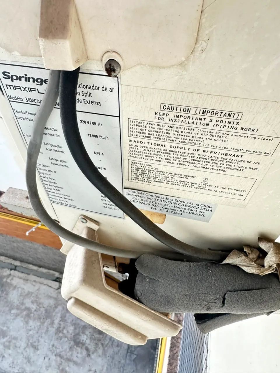 Ar condicionado 12.000 Btus Springer - Foto 3