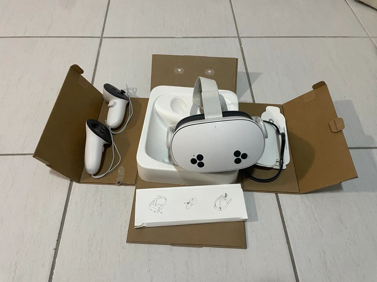 Meta Quest 3S 128GB óculos realidade virtual VR - Foto 5