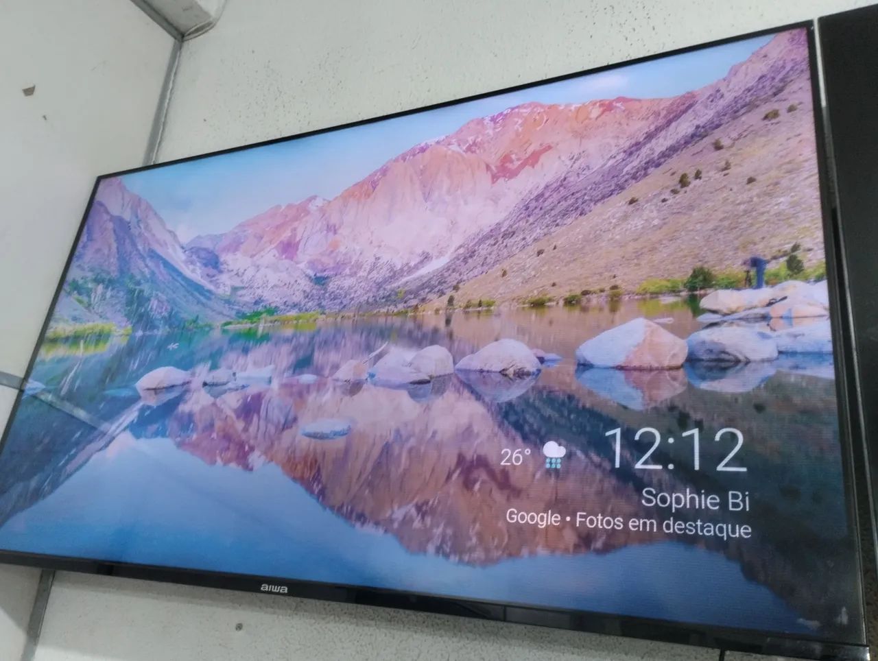 Tv de 50 Alwa Android Smart 4k borda Infinita 