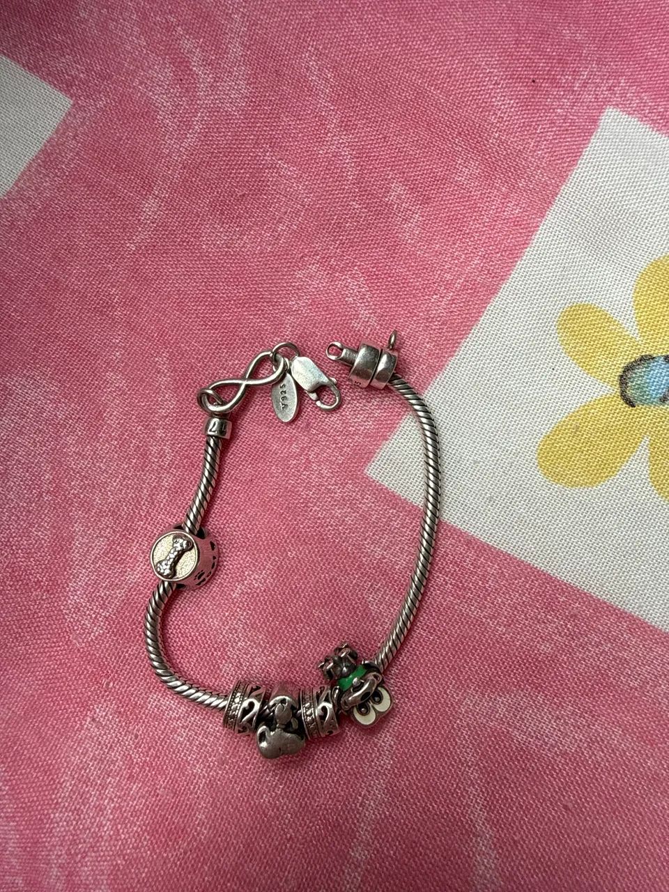 Pulseira prata 925 VIVARA (acompanha berloque)