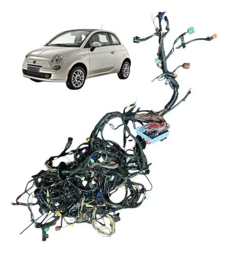 Chicote Carroceria Caixa Fusível Fiat 500 Cult 2012 51905216
