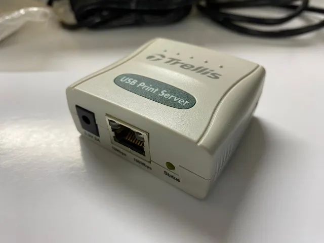 Servidor 10/100Mbps USB - Adaptador de Impressora em rede
